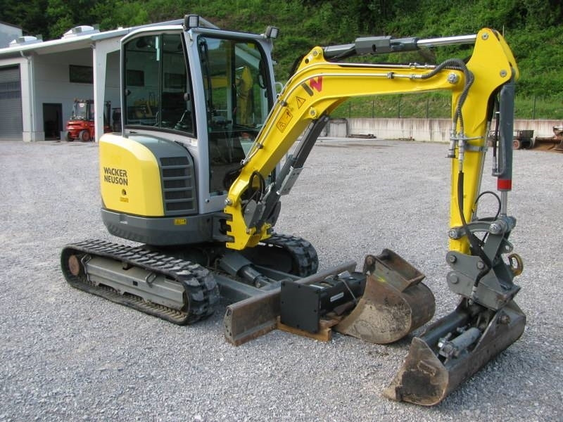 Міні-екскаватор Wacker Neuson EZ26 2 žlici + NOVO kladivo: фото 9