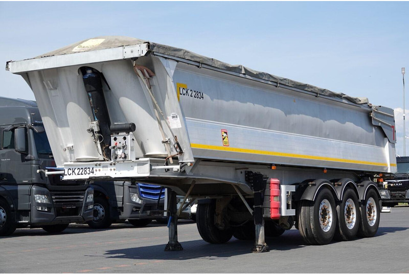 Benalu WYWROTKA 27 m3 / ALUMINIOWA / HYDRAULICZNA KLAPA / 2 OSIE PODNOS - Самоскид напівпричіп: фото 2 Benalu WYWROTKA 27 m3 / ALUMINIOWA / HYDRAULICZNA KLAPA / 2 OSIE PODNOS - Самоскид напівпричіп: фото 2