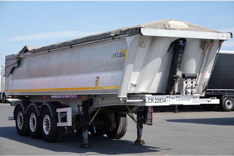 Benalu WYWROTKA 27 m3 / ALUMINIOWA / HYDRAULICZNA KLAPA / 2 OSIE PODNOS - Самоскид напівпричіп: фото 5 Benalu WYWROTKA 27 m3 / ALUMINIOWA / HYDRAULICZNA KLAPA / 2 OSIE PODNOS - Самоскид напівпричіп: фото 5