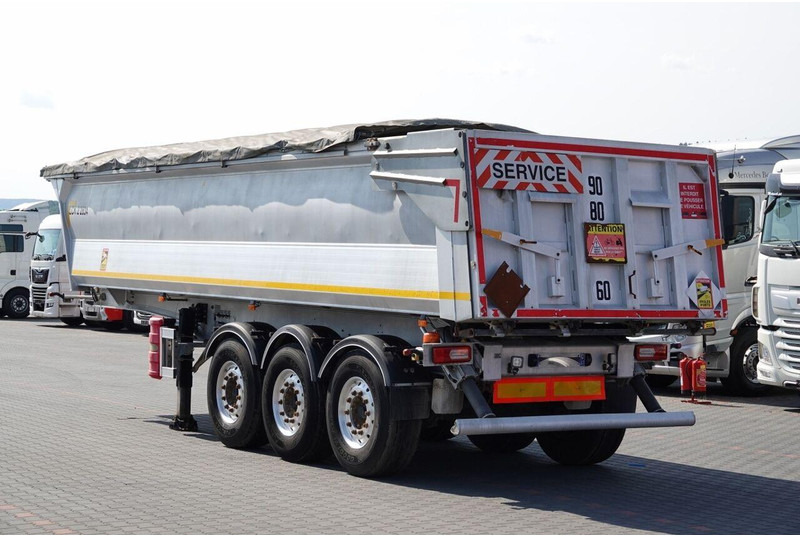 Benalu WYWROTKA 27 m3 / ALUMINIOWA / HYDRAULICZNA KLAPA / 2 OSIE PODNOS - Самоскид напівпричіп: фото 3 Benalu WYWROTKA 27 m3 / ALUMINIOWA / HYDRAULICZNA KLAPA / 2 OSIE PODNOS - Самоскид напівпричіп: фото 3