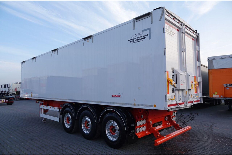 Benalu WYWROTKA 62 m3 / WAGA : 5900 KG / 2021 ROK - Самоскид напівпричіп: фото 4 Benalu WYWROTKA 62 m3 / WAGA : 5900 KG / 2021 ROK - Самоскид напівпричіп: фото 4