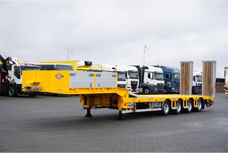Bodex / NISKOPODWOZIOWA / 4 OSIE / NAJAZDY / 2 X OŚ SKRĘTNA / DMC 65 0 - Низькорамна платформа напівпричіп: фото 1 Bodex / NISKOPODWOZIOWA / 4 OSIE / NAJAZDY / 2 X OŚ SKRĘTNA / DMC 65 0 - Низькорамна платформа напівпричіп: фото 1