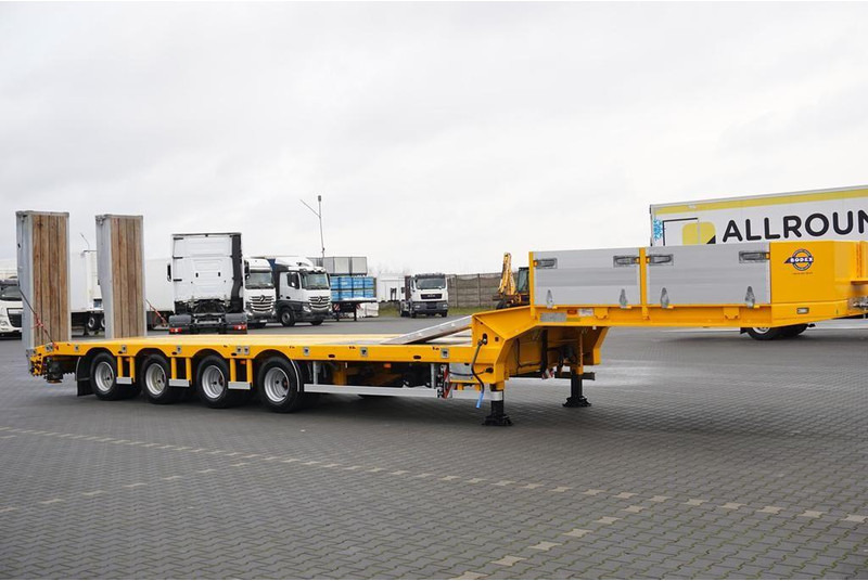 Bodex / NISKOPODWOZIOWA / 4 OSIE / NAJAZDY / 2 X OŚ SKRĘTNA / DMC 65 0 - Низькорамна платформа напівпричіп: фото 4 Bodex / NISKOPODWOZIOWA / 4 OSIE / NAJAZDY / 2 X OŚ SKRĘTNA / DMC 65 0 - Низькорамна платформа напівпричіп: фото 4