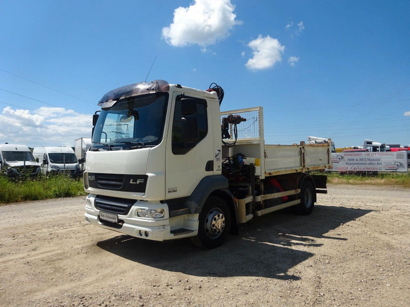 DAF 55.220 KRAN/KIPPER/KLIM A - Бортова вантажівка/ Платформа, Вантажівка з маніпулятором: фото 1 DAF 55.220 KRAN/KIPPER/KLIM A - Бортова вантажівка/ Платформа, Вантажівка з маніпулятором: фото 1