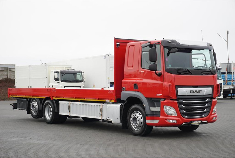 DAF CF / 410 / ACC / E 6 / SKRZYNIOWY + NAJAZDY / DŁ. 8,5 M / OŚ SKR - Бортова вантажівка/ Платформа: фото 2 DAF CF / 410 / ACC / E 6 / SKRZYNIOWY + NAJAZDY / DŁ. 8,5 M / OŚ SKR - Бортова вантажівка/ Платформа: фото 2