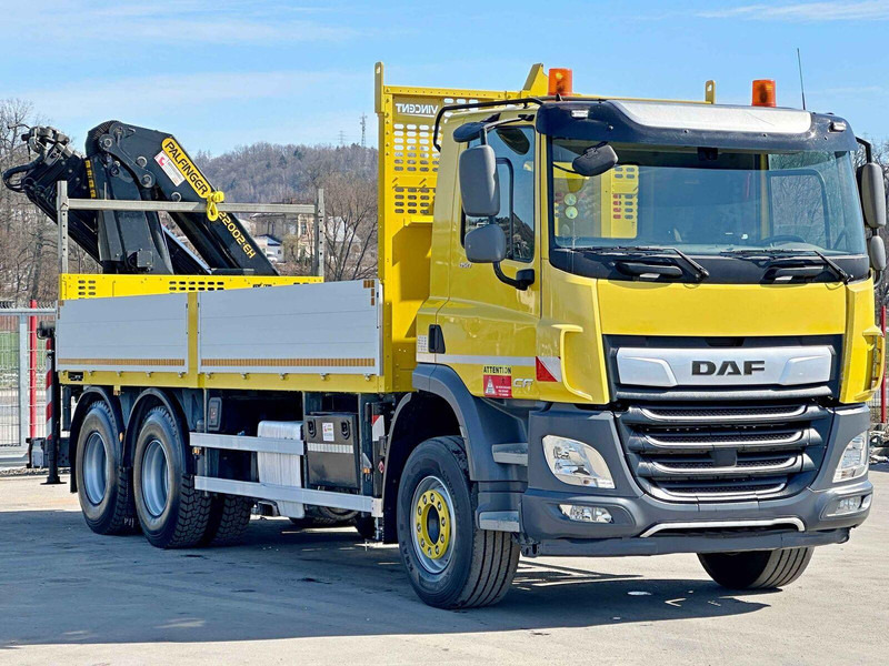 DAF CF 450 * PK 22002 - EH D + FUNK * 6x4 * TOP - Бортова вантажівка/ Платформа, Вантажівка з маніпулятором: фото 3 DAF CF 450 * PK 22002 - EH D + FUNK * 6x4 * TOP - Бортова вантажівка/ Платформа, Вантажівка з маніпулятором: фото 3