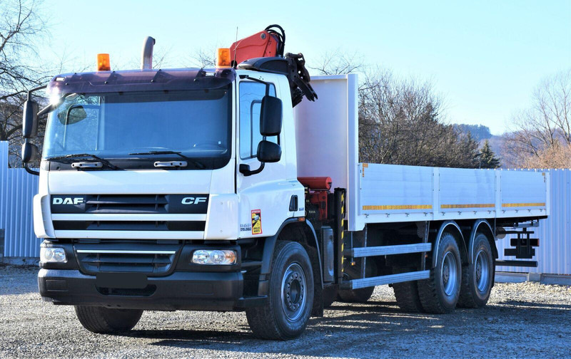 DAF CF 75.360 - Бортова вантажівка/ Платформа, Вантажівка з маніпулятором: фото 4 DAF CF 75.360 - Бортова вантажівка/ Платформа, Вантажівка з маніпулятором: фото 4