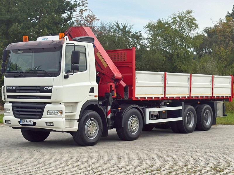 DAF CF 85.380 * HMF 2823 K6 (B3) + FUNK * 8x4 * TOP - Самоскид вантажівка, Вантажівка з маніпулятором: фото 4 DAF CF 85.380 * HMF 2823 K6 (B3) + FUNK * 8x4 * TOP - Самоскид вантажівка, Вантажівка з маніпулятором: фото 4