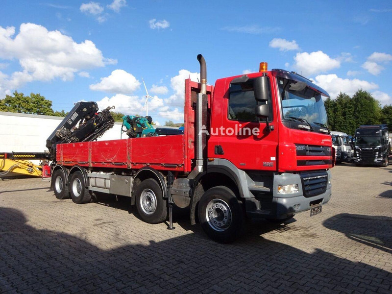 DAF CF 85.410 - Flatbed + crane - Бортова вантажівка/ Платформа, Вантажівка з маніпулятором: фото 2 DAF CF 85.410 - Flatbed + crane - Бортова вантажівка/ Платформа, Вантажівка з маніпулятором: фото 2