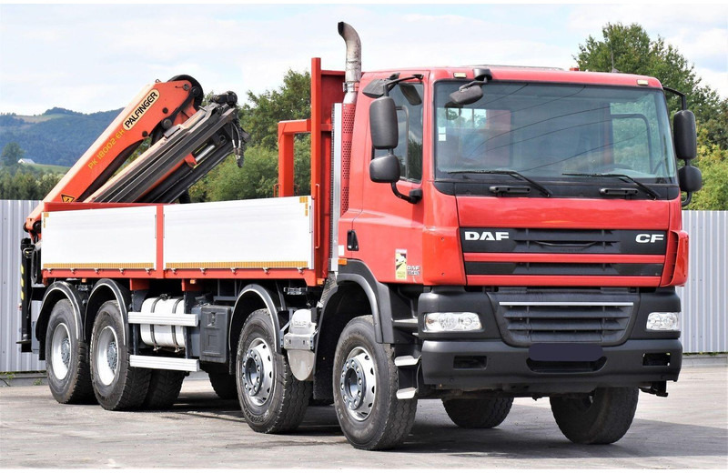 DAF CF 85.410 - Бортова вантажівка/ Платформа, Вантажівка з маніпулятором: фото 4 DAF CF 85.410 - Бортова вантажівка/ Платформа, Вантажівка з маніпулятором: фото 4