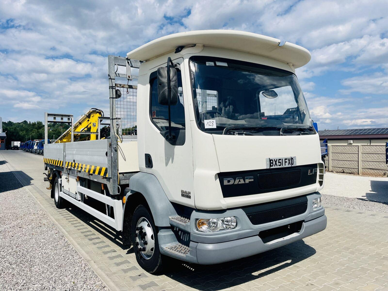 DAF LF 55 180 RHD Flatbed ATLAS AK 60.1 A2 Crane - Бортова вантажівка/ Платформа, Вантажівка з маніпулятором: фото 1 DAF LF 55 180 RHD Flatbed ATLAS AK 60.1 A2 Crane - Бортова вантажівка/ Платформа, Вантажівка з маніпулятором: фото 1
