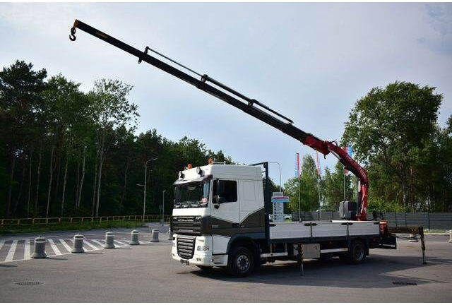 DAF XF 105.410 - Бортова вантажівка/ Платформа, Вантажівка з маніпулятором: фото 5 DAF XF 105.410 - Бортова вантажівка/ Платформа, Вантажівка з маніпулятором: фото 5