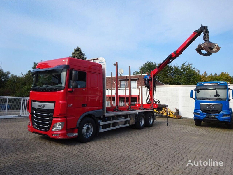 DAF XF 510 6x4 Crane EPSILON M120Z - Лісовоз, Вантажівка з маніпулятором: фото 3 DAF XF 510 6x4 Crane EPSILON M120Z - Лісовоз, Вантажівка з маніпулятором: фото 3