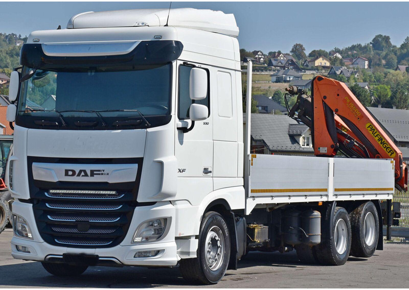 DAF XF 530 Pritsche 6,30 m + PK 15500 * TOPZUSTAND - Бортова вантажівка/ Платформа, Вантажівка з маніпулятором: фото 4 DAF XF 530 Pritsche 6,30 m + PK 15500 * TOPZUSTAND - Бортова вантажівка/ Платформа, Вантажівка з маніпулятором: фото 4