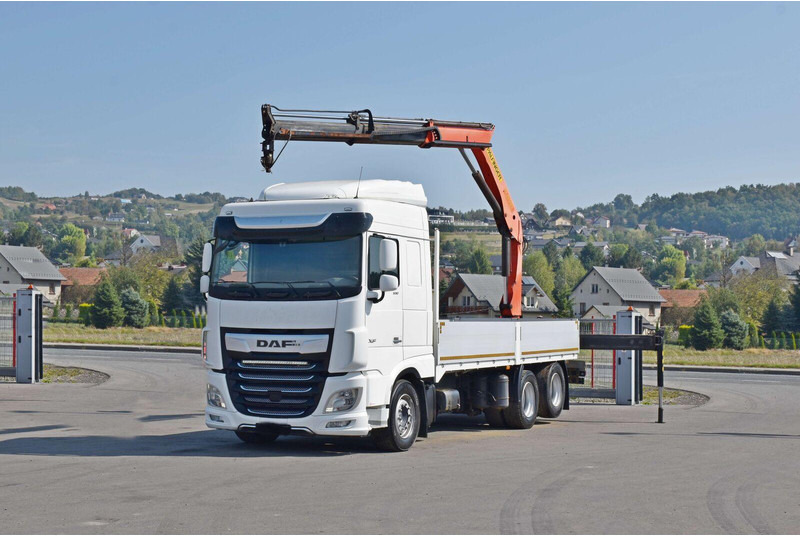 DAF XF 530 Pritsche 6,30 m + PK 15500 * TOPZUSTAND - Бортова вантажівка/ Платформа, Вантажівка з маніпулятором: фото 2 DAF XF 530 Pritsche 6,30 m + PK 15500 * TOPZUSTAND - Бортова вантажівка/ Платформа, Вантажівка з маніпулятором: фото 2
