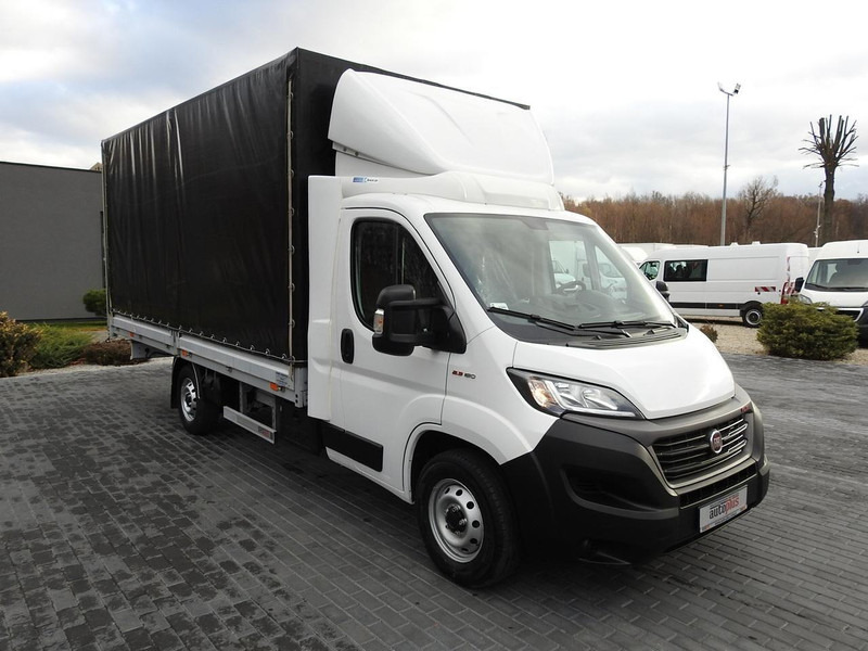 Fiat DUCATO PLANDEKA 10 PALET KLIMATYZACJA PNEUMATYKA 160KM [ T63576 - Тентований фургон: фото 4 Fiat DUCATO PLANDEKA 10 PALET KLIMATYZACJA PNEUMATYKA 160KM [ T63576 - Тентований фургон: фото 4