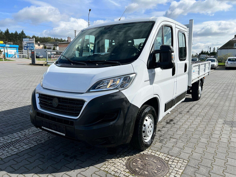 Fiat Ducato Brygadówka Doka 7-miejsc + Skrzynia - Легка бортова вантажівка, Вантажопасажирський фургон: фото 1 Fiat Ducato Brygadówka Doka 7-miejsc + Skrzynia - Легка бортова вантажівка, Вантажопасажирський фургон: фото 1