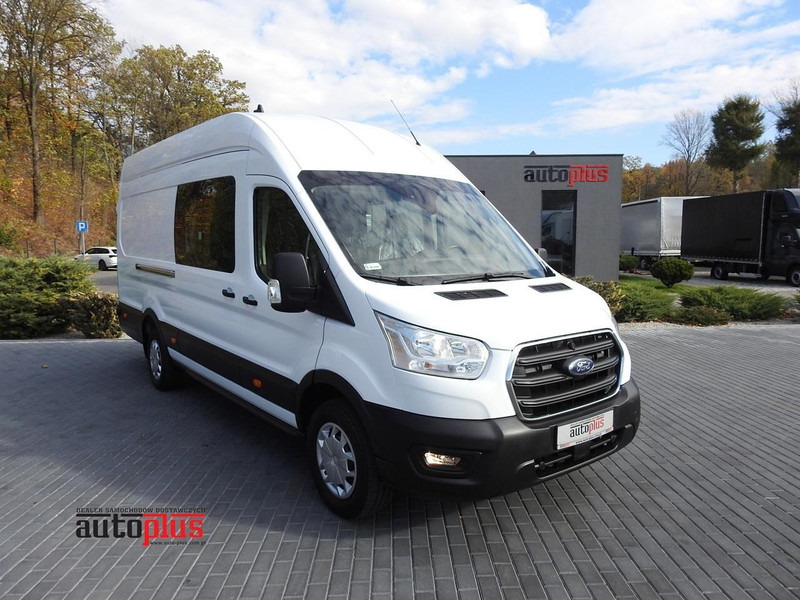 Ford TRANSIT FURGON BRYGADÓWKA  6 MIEJSCA TEMPOMAT KLIMATYZACJA LEDY - Мікроавтобус, Пасажирський фургон: фото 1 Ford TRANSIT FURGON BRYGADÓWKA  6 MIEJSCA TEMPOMAT KLIMATYZACJA LEDY - Мікроавтобус, Пасажирський фургон: фото 1