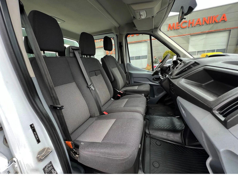 Легка бортова вантажівка, Вантажопасажирський фургон Ford Transit Doka 7-seaters + Box One Owner: фото 18