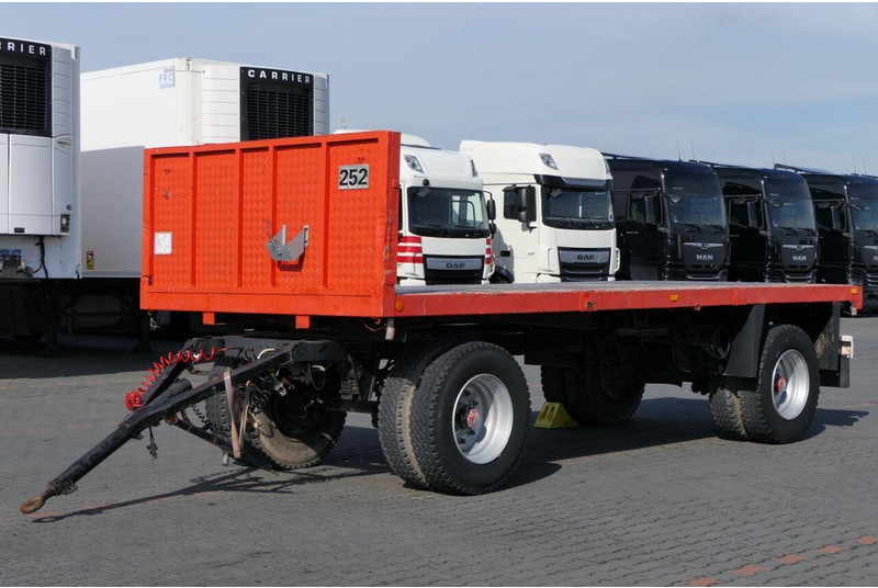 Fruehauf CODER / PRZYCZEPA DO BUDOWLANKI / Długość : 6 M / waga: 3900 kg - Бортовий причіп/ Платформа: фото 2 Fruehauf CODER / PRZYCZEPA DO BUDOWLANKI / Długość : 6 M / waga: 3900 kg - Бортовий причіп/ Платформа: фото 2