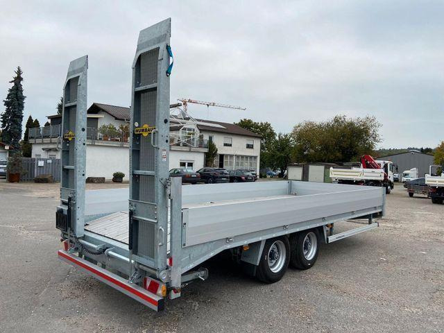 Humbaur HBT 106224 Vehicle transporter trailer - Бортовий причіп/ Платформа: фото 1 Humbaur HBT 106224 Vehicle transporter trailer - Бортовий причіп/ Платформа: фото 1