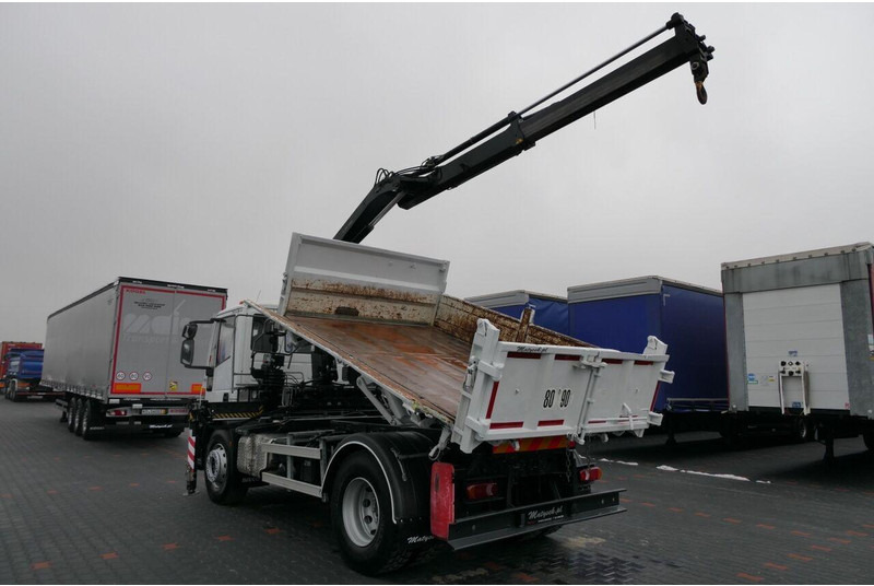 Iveco 19 - 320 KM / E 6 / Wywrotka + HDS / HYDROBURTA / 3 STRONNY KIPP - Самоскид вантажівка, Вантажівка з маніпулятором: фото 3 Iveco 19 - 320 KM / E 6 / Wywrotka + HDS / HYDROBURTA / 3 STRONNY KIPP - Самоскид вантажівка, Вантажівка з маніпулятором: фото 3