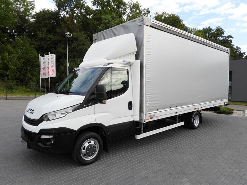 Тентований фургон Iveco DAILY 50C15 PLANDEKA 12 PALET TEMPOMAT BLIŹNIACZE KOŁA KLIMATYZA: фото 6