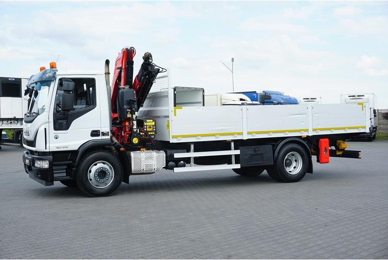 Iveco EUROCARGO / 160-21 / SKRZYNIOWY + HDS / FASSI F110 / ROTATOR / P - Бортова вантажівка/ Платформа, Вантажівка з маніпулятором: фото 5 Iveco EUROCARGO / 160-21 / SKRZYNIOWY + HDS / FASSI F110 / ROTATOR / P - Бортова вантажівка/ Платформа, Вантажівка з маніпулятором: фото 5