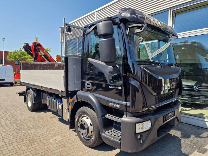 Iveco EuroCargo 120-280 - Flatbed truck + crane - Бортова вантажівка/ Платформа, Вантажівка з маніпулятором: фото 2 Iveco EuroCargo 120-280 - Flatbed truck + crane - Бортова вантажівка/ Платформа, Вантажівка з маніпулятором: фото 2