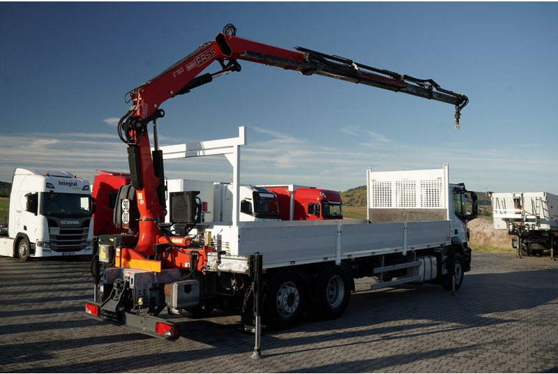 Iveco STRALIS 460 / 6X2 / SKRZYNIOWY 8,1 m + HDS FASSI. F185 MAX UDŹWI - Бортова вантажівка/ Платформа, Вантажівка з маніпулятором: фото 4 Iveco STRALIS 460 / 6X2 / SKRZYNIOWY 8,1 m + HDS FASSI. F185 MAX UDŹWI - Бортова вантажівка/ Платформа, Вантажівка з маніпулятором: фото 4