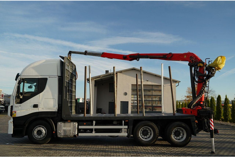 Iveco STRALIS 560 / 6X4 / DO DREWNA / DO DRZEWA / DO LASU / HDS PALFIN - Лісовоз, Вантажівка з маніпулятором: фото 3 Iveco STRALIS 560 / 6X4 / DO DREWNA / DO DRZEWA / DO LASU / HDS PALFIN - Лісовоз, Вантажівка з маніпулятором: фото 3