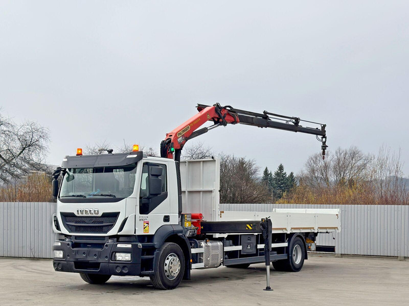 Iveco Stralis 310 PRITSCHE 7,80m +KRAN +FUNK - Бортова вантажівка/ Платформа, Вантажівка з маніпулятором: фото 2 Iveco Stralis 310 PRITSCHE 7,80m +KRAN +FUNK - Бортова вантажівка/ Платформа, Вантажівка з маніпулятором: фото 2