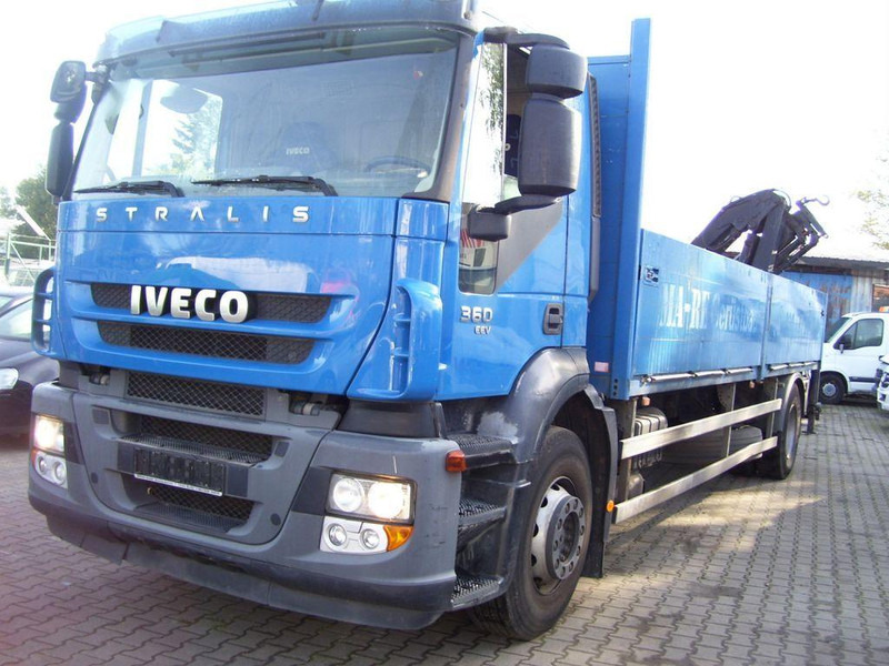 Iveco Stralis 360 - Бортова вантажівка/ Платформа, Вантажівка з маніпулятором: фото 1 Iveco Stralis 360 - Бортова вантажівка/ Платформа, Вантажівка з маніпулятором: фото 1