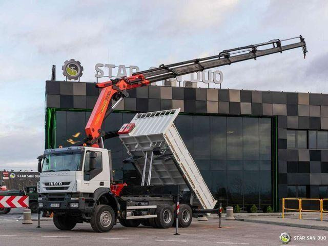 Iveco TRAKKER 360 6x6 PALFINGER PK 36002 Crane Kipper - Самоскид вантажівка, Вантажівка з маніпулятором: фото 5 Iveco TRAKKER 360 6x6 PALFINGER PK 36002 Crane Kipper - Самоскид вантажівка, Вантажівка з маніпулятором: фото 5