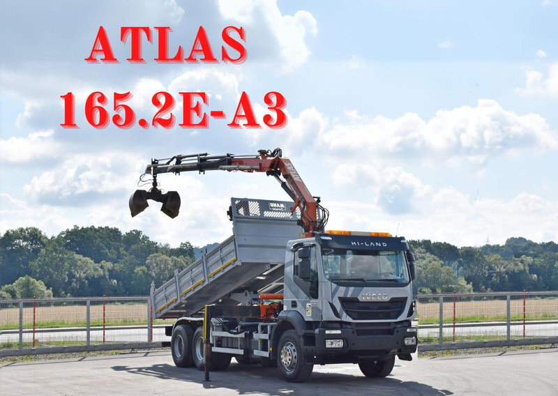 Iveco TRAKKER 410 - Самоскид вантажівка, Вантажівка з маніпулятором: фото 1 Iveco TRAKKER 410 - Самоскид вантажівка, Вантажівка з маніпулятором: фото 1