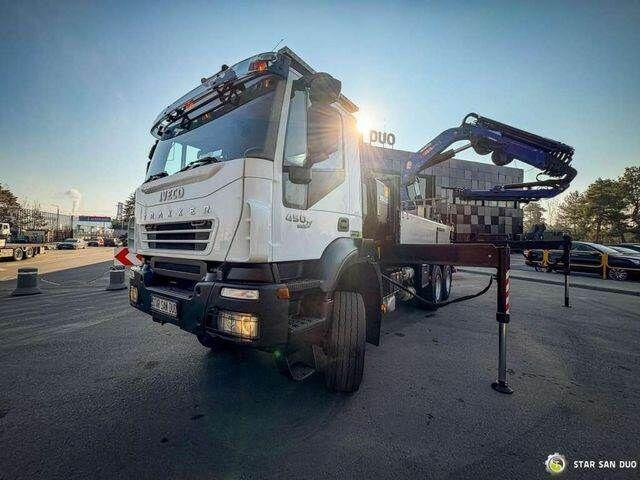 Iveco TRAKKER 450 6x6 PM41S FLY JIB Crane Kipper - Бортова вантажівка/ Платформа, Вантажівка з маніпулятором: фото 4 Iveco TRAKKER 450 6x6 PM41S FLY JIB Crane Kipper - Бортова вантажівка/ Платформа, Вантажівка з маніпулятором: фото 4