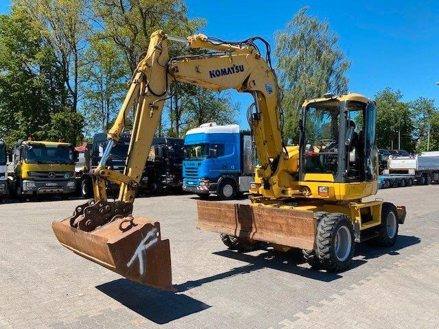 Komatsu PW 118 MR-8 - Колісний екскаватор: фото 3 Komatsu PW 118 MR-8 - Колісний екскаватор: фото 3