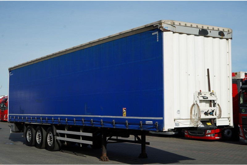 Krone FIRANKA / MULDA 9M / OŚ PODNOSZONA / SAF / COLIMULDA - Тентований напівпричіп: фото 1 Krone FIRANKA / MULDA 9M / OŚ PODNOSZONA / SAF / COLIMULDA - Тентований напівпричіп: фото 1