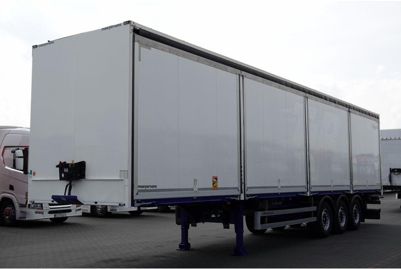 Lecitrailer KONTENER / KOFFER / OTWIERANE BOKI / MOCNA PODŁOGA SZYNA DESKA - Закритий кузов напівпричіп: фото 4 Lecitrailer KONTENER / KOFFER / OTWIERANE BOKI / MOCNA PODŁOGA SZYNA DESKA - Закритий кузов напівпричіп: фото 4