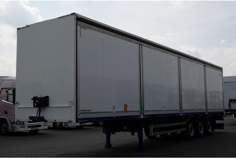 Lecitrailer KONTENER / KOFFER / OTWIERANE BOKI / MOCNA PODŁOGA SZYNA DESKA - Закритий кузов напівпричіп: фото 3 Lecitrailer KONTENER / KOFFER / OTWIERANE BOKI / MOCNA PODŁOGA SZYNA DESKA - Закритий кузов напівпричіп: фото 3