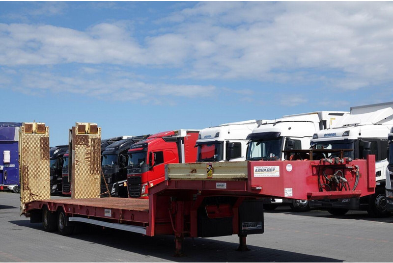 Louault LAWETA NISKOPODWOZIOWA / NAJAZDY HYDRAULICZNE / WCIĄGARKA / 2 OS - Низькорамна платформа напівпричіп: фото 1 Louault LAWETA NISKOPODWOZIOWA / NAJAZDY HYDRAULICZNE / WCIĄGARKA / 2 OS - Низькорамна платформа напівпричіп: фото 1