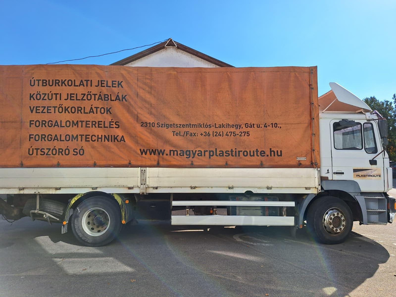 MAN 19.343 - Pritsche+Plane - LBW 1500 kg - Вантажівка з закритим кузовом: фото 4 MAN 19.343 - Pritsche+Plane - LBW 1500 kg - Вантажівка з закритим кузовом: фото 4