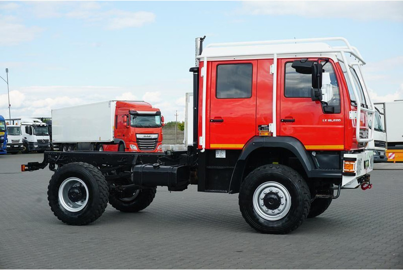 MAN LE 220 / 4 X 4 / DOKA / DO ZABUDOWY / KAMPER - Вантажівка шасі: фото 4 MAN LE 220 / 4 X 4 / DOKA / DO ZABUDOWY / KAMPER - Вантажівка шасі: фото 4