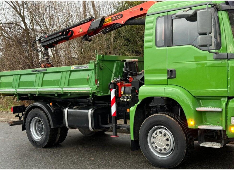 MAN TGA 18.360 Meiller 3-Way Tipper + Crane Palfinger PK 9501 - Самоскид вантажівка, Вантажівка з маніпулятором: фото 5 MAN TGA 18.360 Meiller 3-Way Tipper + Crane Palfinger PK 9501 - Самоскид вантажівка, Вантажівка з маніпулятором: фото 5