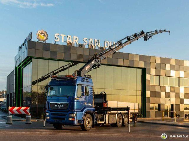 MAN TGA 26.440 6x4 HIAB 322-6 HIPRO Fly Jib - Бортова вантажівка/ Платформа, Вантажівка з маніпулятором: фото 1 MAN TGA 26.440 6x4 HIAB 322-6 HIPRO Fly Jib - Бортова вантажівка/ Платформа, Вантажівка з маніпулятором: фото 1