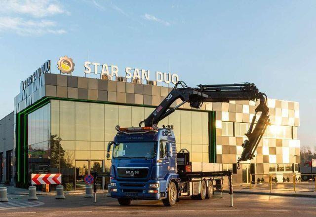 MAN TGA 26.440 6x4 HIAB 322-6 HIPRO Fly Jib - Бортова вантажівка/ Платформа, Вантажівка з маніпулятором: фото 2 MAN TGA 26.440 6x4 HIAB 322-6 HIPRO Fly Jib - Бортова вантажівка/ Платформа, Вантажівка з маніпулятором: фото 2