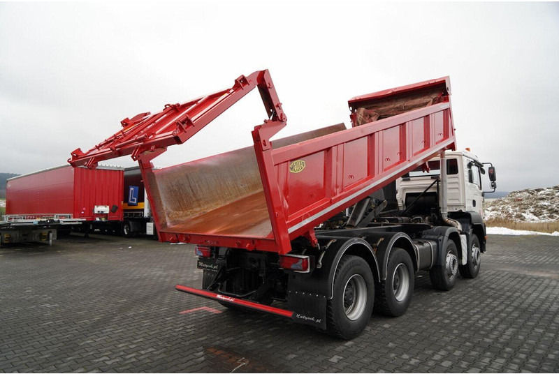 MAN TGA 35.400 / 8X4 / WYWROTKA 2 STR. / HYDROBURTA / HYDROKLAPA / M - Самоскид вантажівка: фото 4 MAN TGA 35.400 / 8X4 / WYWROTKA 2 STR. / HYDROBURTA / HYDROKLAPA / M - Самоскид вантажівка: фото 4