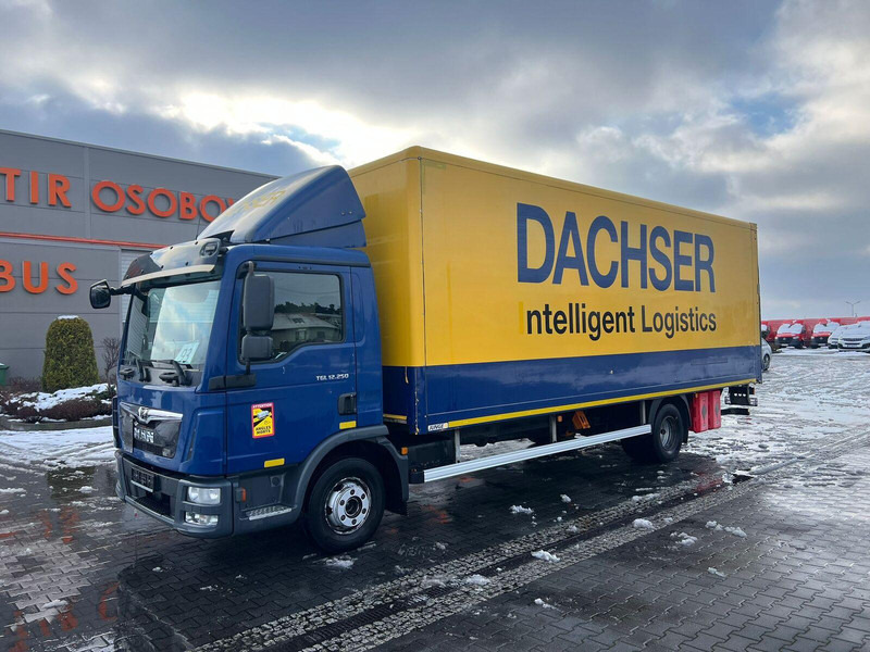 MAN TGL 12.250 BOX+LIFT 1.HAND - Вантажівка з закритим кузовом: фото 1 MAN TGL 12.250 BOX+LIFT 1.HAND - Вантажівка з закритим кузовом: фото 1