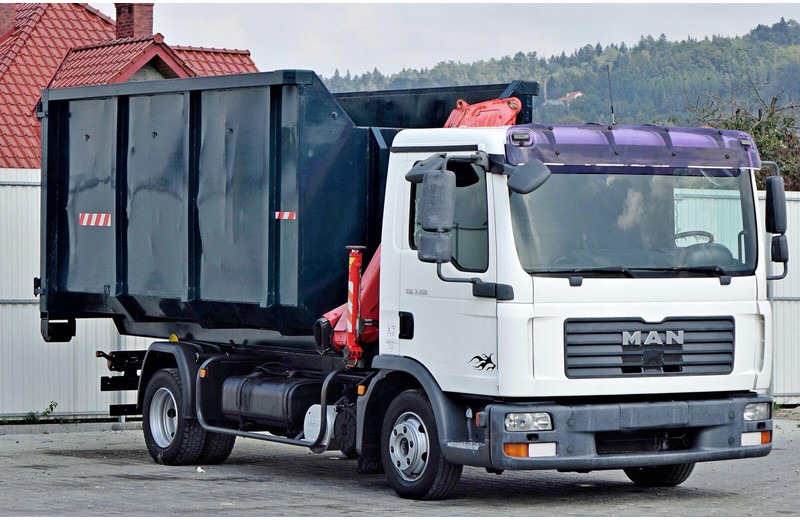 MAN TGL 7.150 + FASSI F60 * TOPZUSTAND - Самоскид вантажівка, Вантажівка з маніпулятором: фото 3 MAN TGL 7.150 + FASSI F60 * TOPZUSTAND - Самоскид вантажівка, Вантажівка з маніпулятором: фото 3