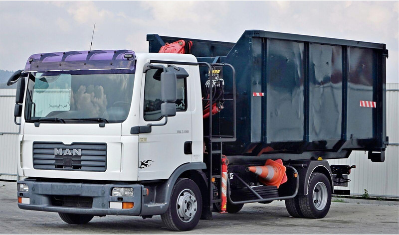 MAN TGL 7.150 + FASSI F60 * TOPZUSTAND - Самоскид вантажівка, Вантажівка з маніпулятором: фото 4 MAN TGL 7.150 + FASSI F60 * TOPZUSTAND - Самоскид вантажівка, Вантажівка з маніпулятором: фото 4